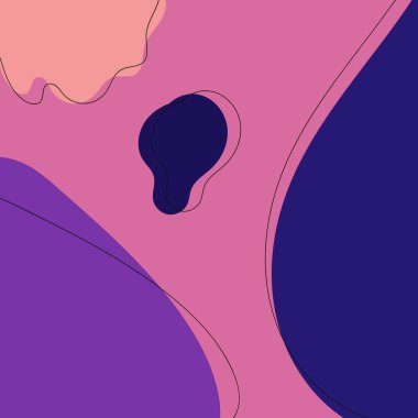 Konsept tasarım için elle çizilmiş soyut arka planlar. Modern soyut sanat. El çizimi eskiz. Geometrik şablon. Moda minimal Vintage tasarımı. Çağdaş modern moda çizimleri. Pastel renkler