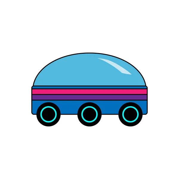 Coche Icono Robot Ilustración Vectorial — Vector de stock