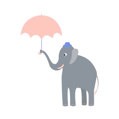 Free Free 252 Elephant With Umbrella Svg SVG PNG EPS DXF File