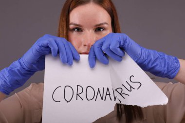 Salgının sonu. Kadın 