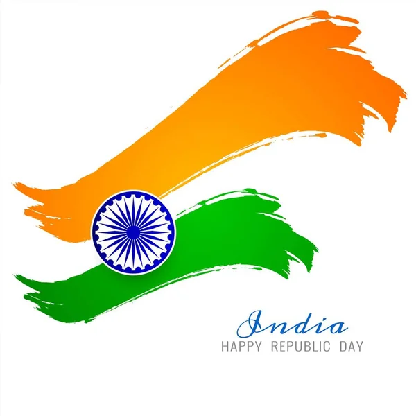 Mooie Indiase vlag thema vector achtergrond — Stockfoto