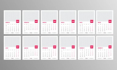 Calender 2021 tasarımı