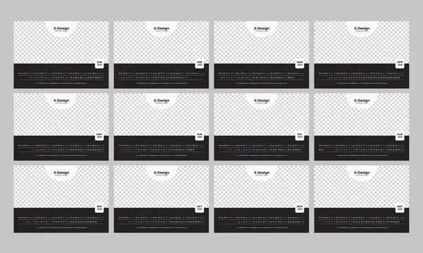 Şirket duvar takvimi tasarımı