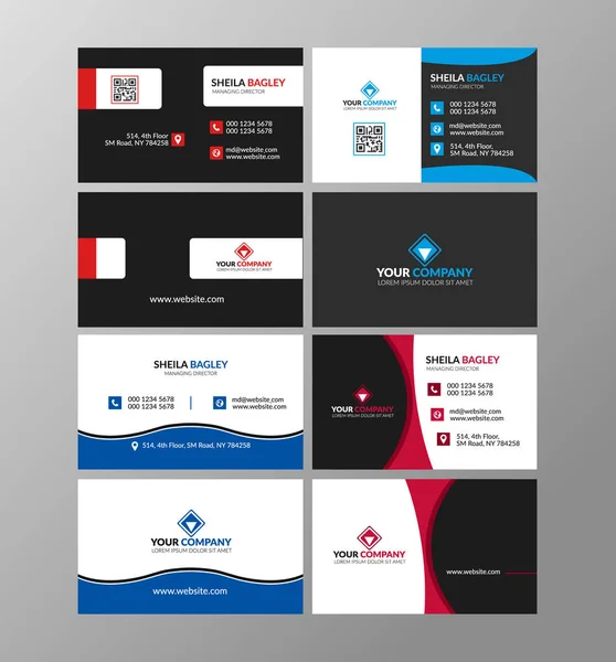 Profesyonel zarif kartvizit tasarımı