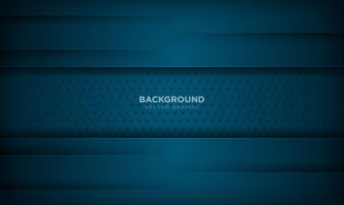 Karbon dokusunda üst üste binen soyut koyu mavi zemin. Vektör illüstrasyonu.