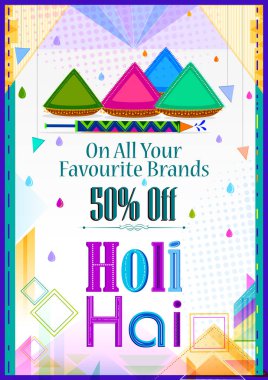 Renkli geleneksel bayram alışveriş indirim teklif reklam arka plan renkleri Hindistan Festivali için