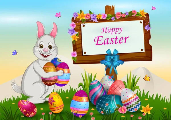 Boldog húsvéti ünnep ünnepe — Stock Vector