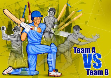 Topa vuran oyuncu oyuncu kriket oynamak oyun spor