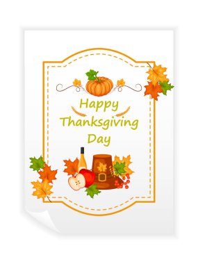 Mutlu Şükran tatil tebrik kartı