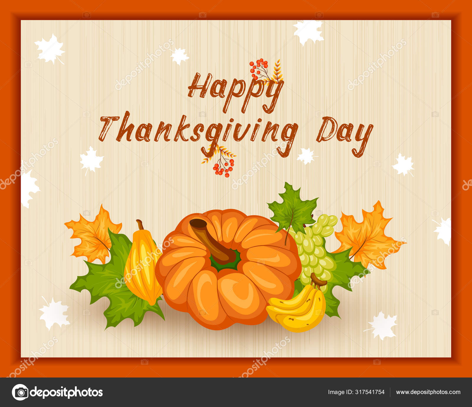 Happy Thanksgiving Holiday Greeting Card Vector Image By C Stockillustration Vector Stock Happy Thanksgiving Holiday Greeting Card Vector Image By C Stockillustration Vector Stock