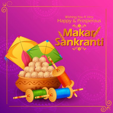 Mutlu Makar Sankranti hasat festivali Hindistan kutlama geçmişi