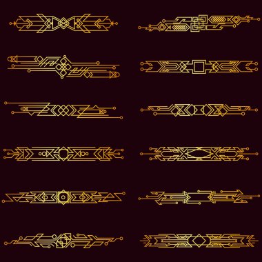 Altın antika Victoria dönemi sanat dekoratif dekoratif dekoratif bölücü tasarım çerçeveleri düğün davetiyesi için zarif afiş yaratıcı şablon tasarımı