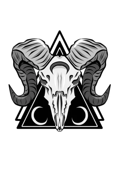 ritüel sembolü gece sihirli ritüeli keçi kafatası şeytan ibadet