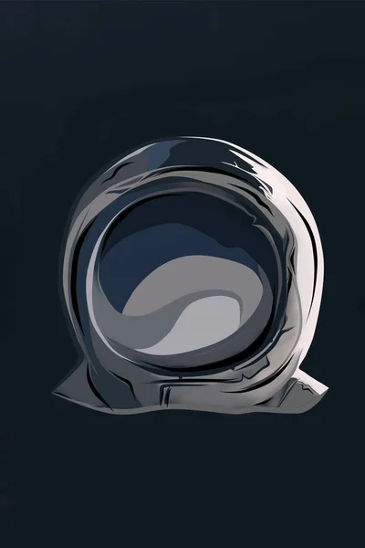 Uzayda Bir Astronotun Soyut Çizimi — Stok fotoğraf