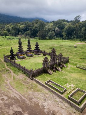 Pegubugan Temple on Lake Tamblingan in Bali, Indonesia clipart