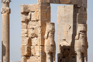 persepolis kalıntıları. İran