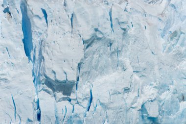 Perito Moreno Buzulu, Arjantin 'deki buz tabakalarını kapatın.