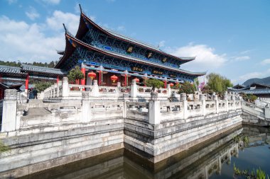 16 Mart 2019: Mus Malikânesi, Mu ailesinin malikanesi. Lijiang, Yunnan, Çin
