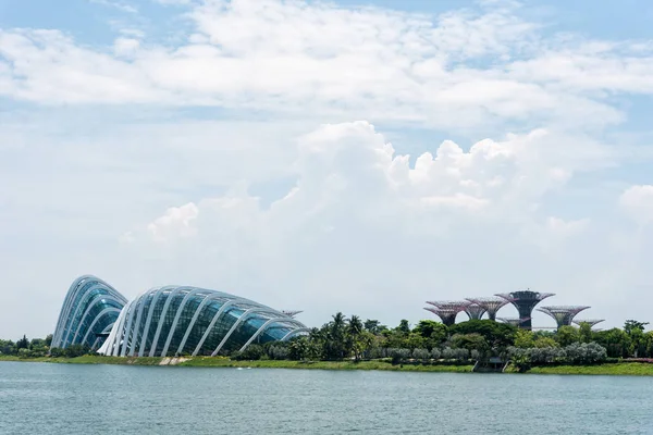 Oktober 2018 Superträd Vid Gardens Bay Singapore Förenta Staterna — Stockfoto