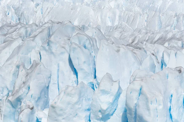 Close up of the layers of ice on Perito Moreno Glacier, Argentina — Fotografia de Stock