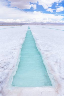 Salta, Arjantin 'de tuzlu su havuzları