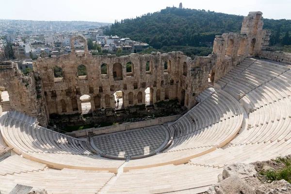 Old Amphitheatre Athens — Stock Photo, Image