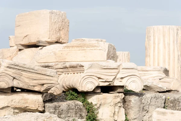 Ruinas Acrópolis Atenas Grecia — Foto de Stock