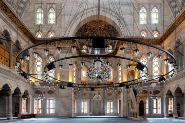 20 Şubat 2018: İstanbul, Türkiye 'de bir cami manzarası.