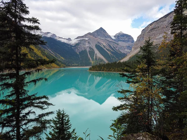 Paisagem Inverno Mount Robson Colúmbia Britânica Canadá — Fotografia de Stock