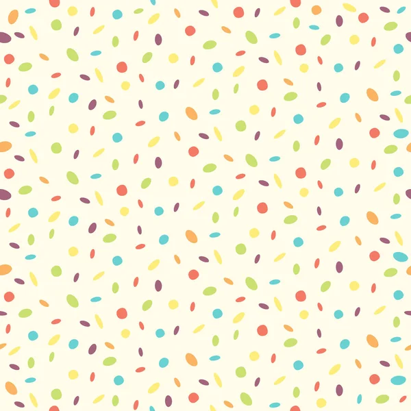 Patrón de confeti colorido — Vector de stock
