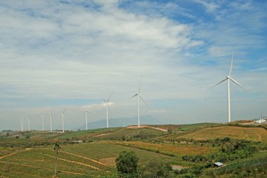 yeldeğirmeni tepe üzerinde yenilenebilir enerji için