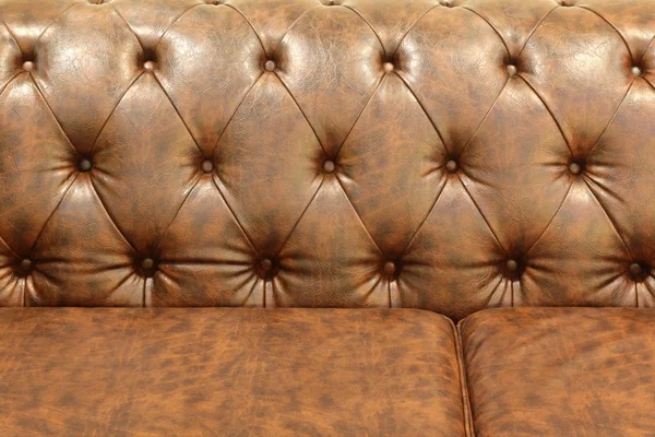 Sofa leather as background — Stock Photo, Image