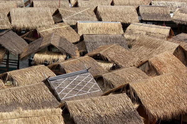 Vue aérienne du toit du chalet — Photo