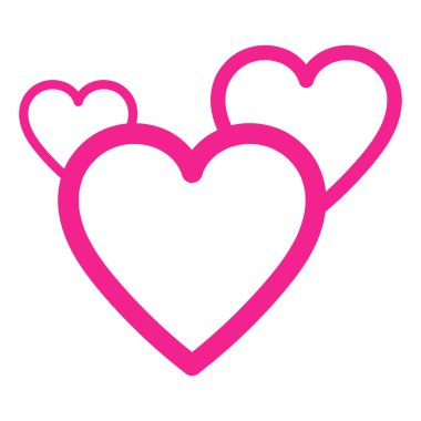 1 'de 3 Pembe Kalpli Vektör Simgesi