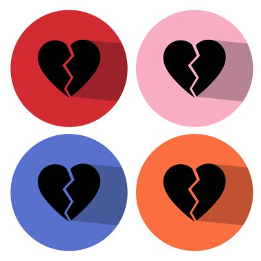 Yüreğim parçalandı. Uzun gölgeli, kırık bir kalp.