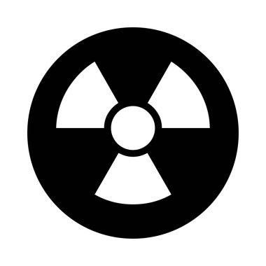 Radyasyon simgesi. Radyasyon sembolü.