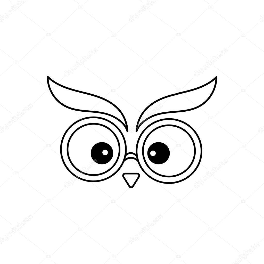 Business corporate owl logo design vector. Wise logo vector template.