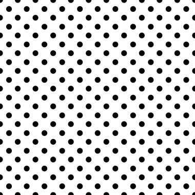 Kusursuz Polka nokta arka planı. Desen vektör illüstrasyonu