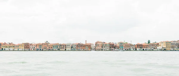 Vista Panorámica Venecia Sobre Agua Italia — Foto de Stock