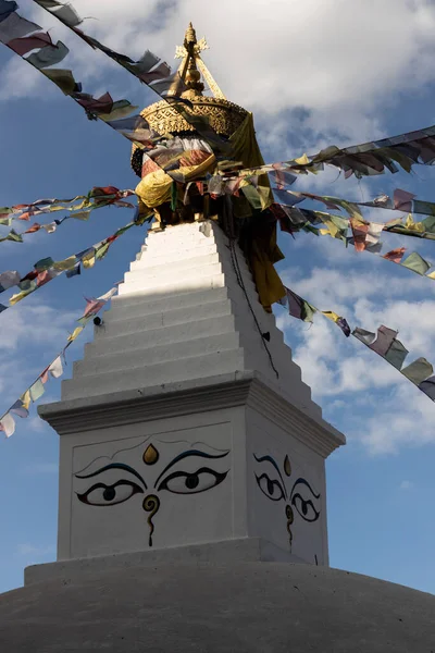 Ashok Stupa Jest Zbudowany Przez Buddyjskiego Cesarza Ashoka Oznaczania Granic — Zdjęcie stockowe