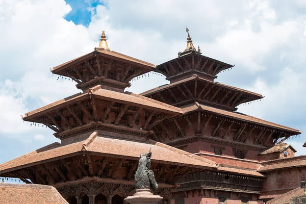 Patan Durbar Square Patan Nepal Staat Werelderfgoedlijst Van Unesco Een — Stockfoto