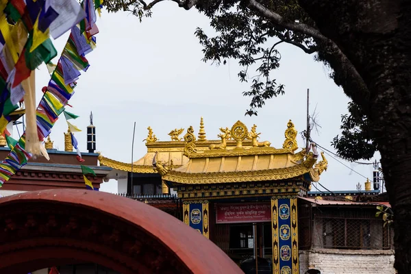 Wochen Thukje Choeling Monastery Está Localizado Swayambhunath Kathmandu Nepal — Fotografia de Stock