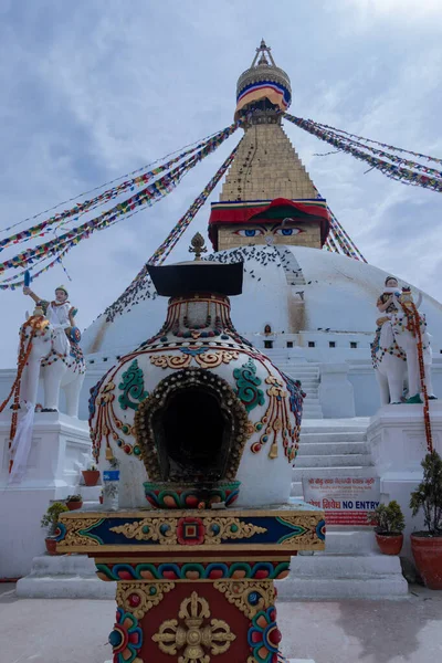 Boudhanath Stúpa Jednou Největších Stúpy Světě Která Nachází Káthmándú Nepál — Stock fotografie