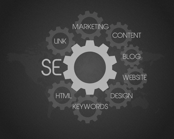 SEO MAKETEING ONLINE — Stockvector