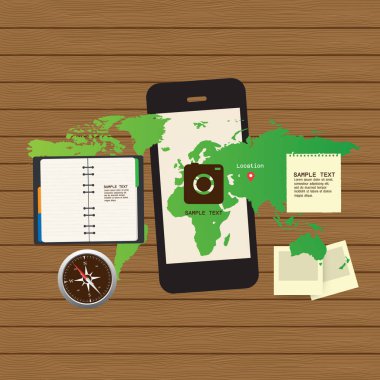 adaptif ve duyarlı web tasarım Icon set