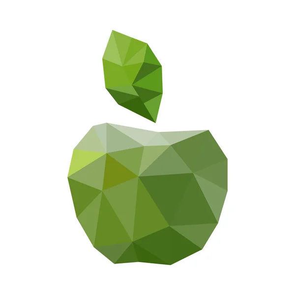 Manzana acuarela vector ilustración — Vector de stock