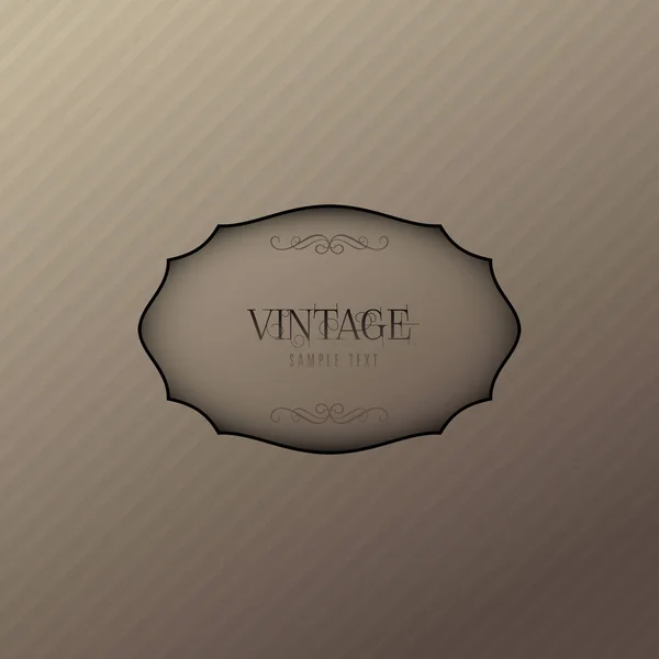 Vintage Design Template Hintergründe — Stockvektor