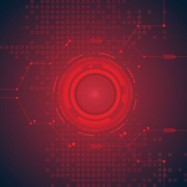 soyut vektör yüksek hızlı internet teknoloji arka plan illüstrasyon