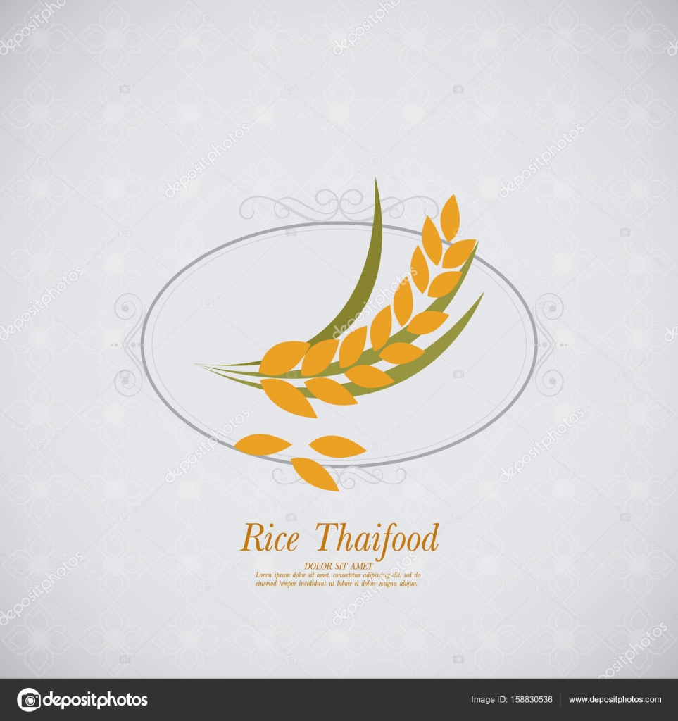 Rice vector eps10 Stock Vector by ©suriya9 158830536