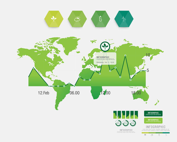 Инфографический иллюстратор окружающей среды
 
